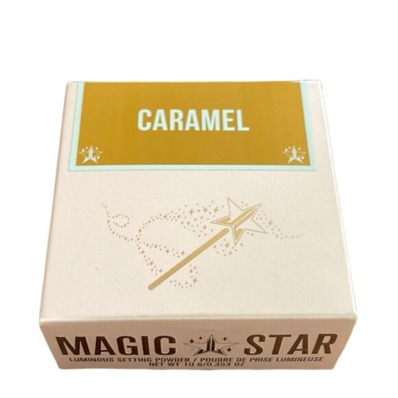 Jeffree Star Magic Star Setting Powder Caramel 0.353 oz. Tan to Deep SkinTones - Picture 4 of 6